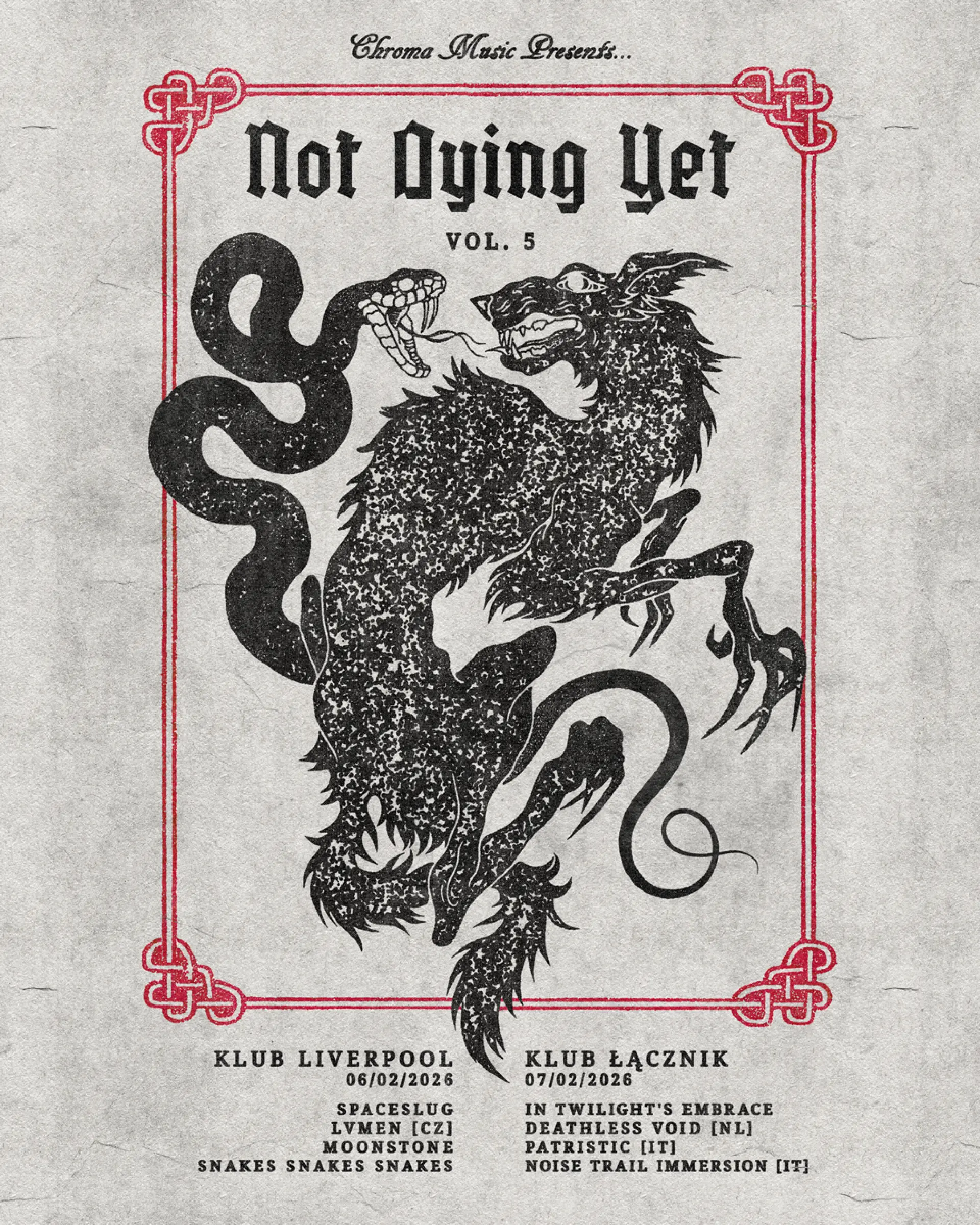 Zdjęcie: NOT DYING YET