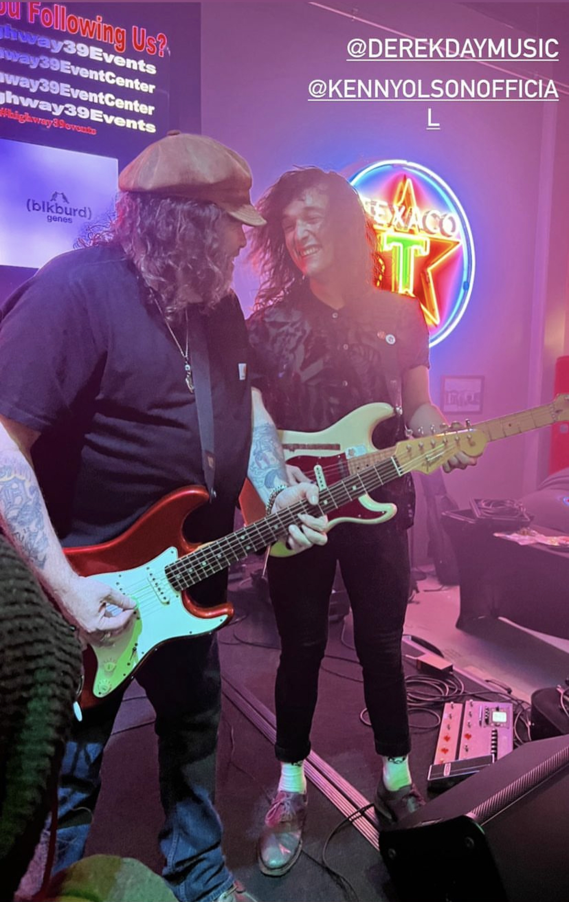 with incredible lead guitarist: Kenny Olson (Kid Rock )