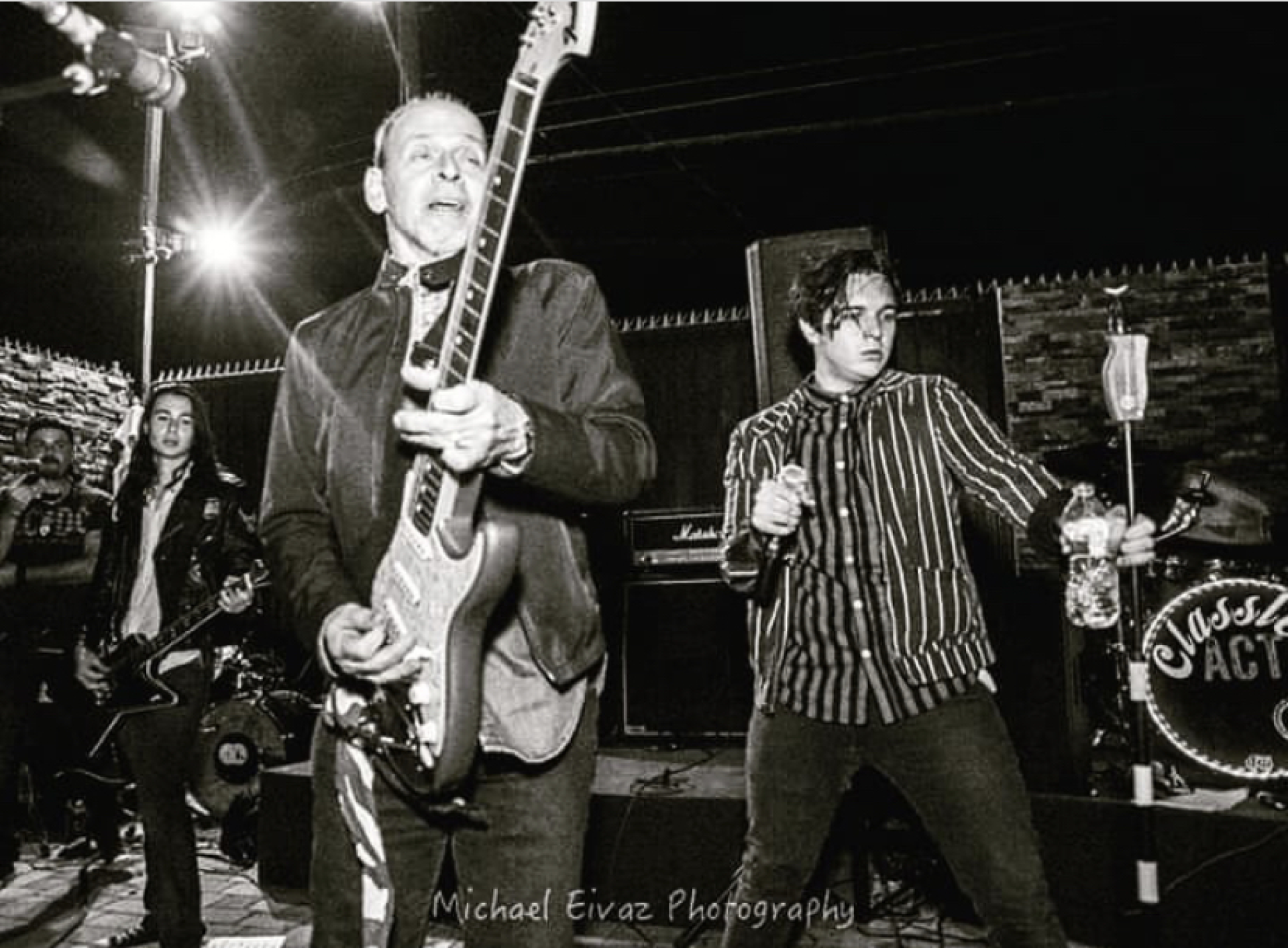 performing with Punk Legend, Wayne Kramer (MC5)