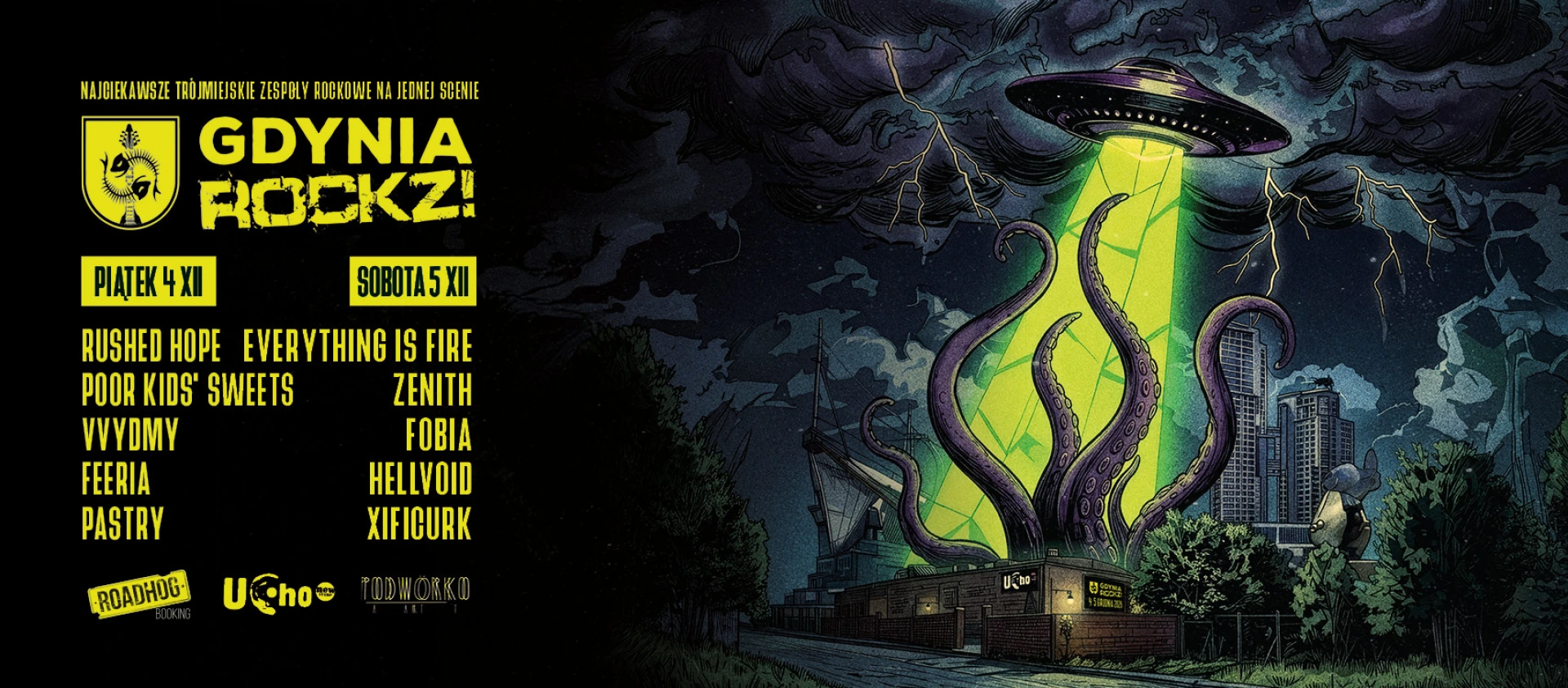 Plakat: Festiwal GdyniaROCXZ!"26