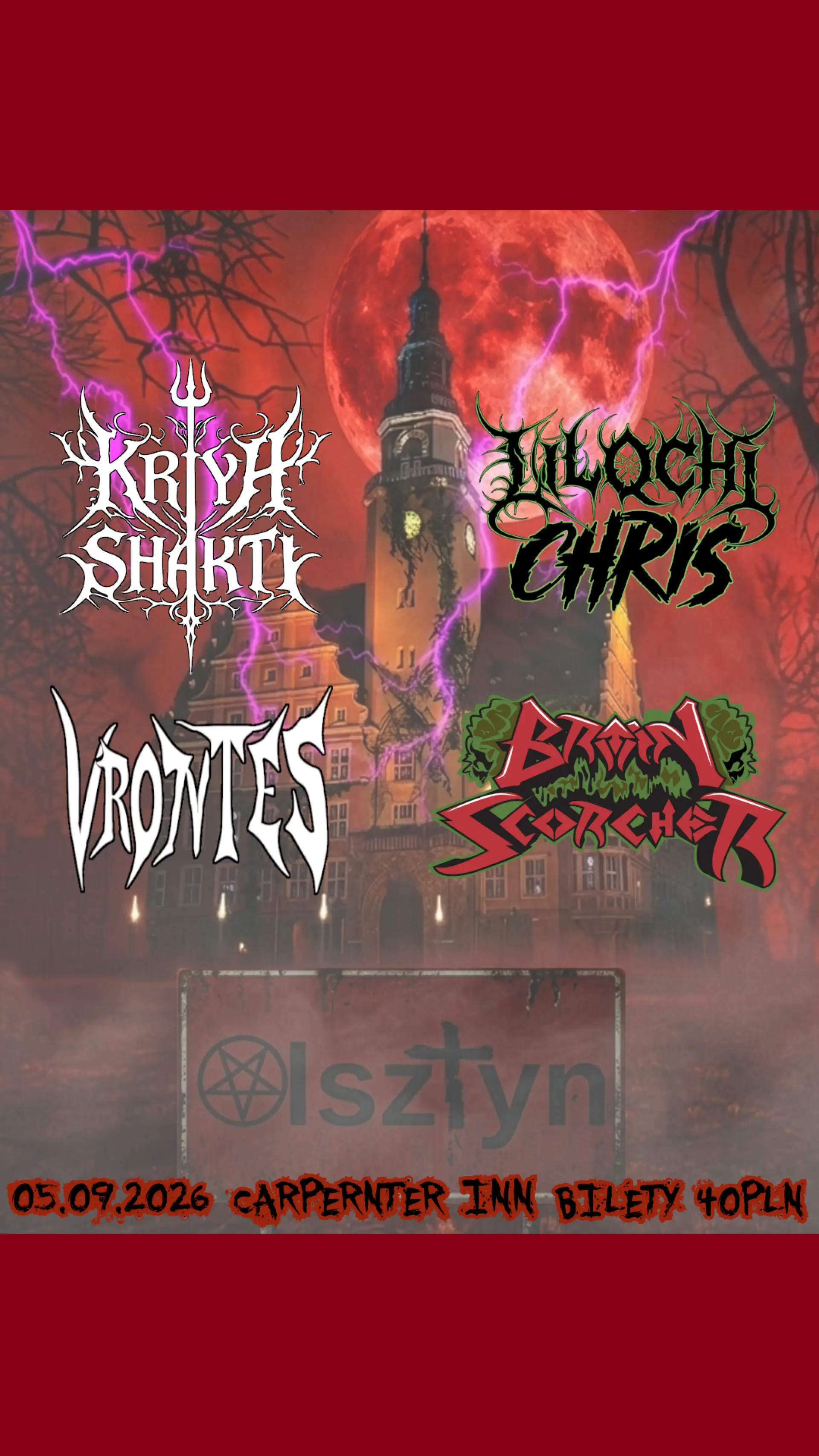 Plakat: Metal Night In Olsztyn