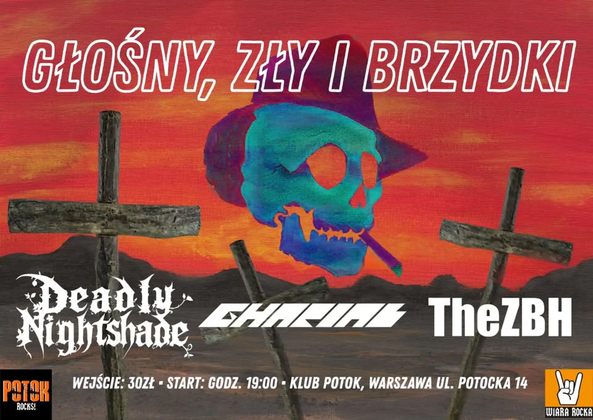 Zdjęcie: Głośny, Zły i Brzydki: Gharial, Deadly Nightshade, The Zbh