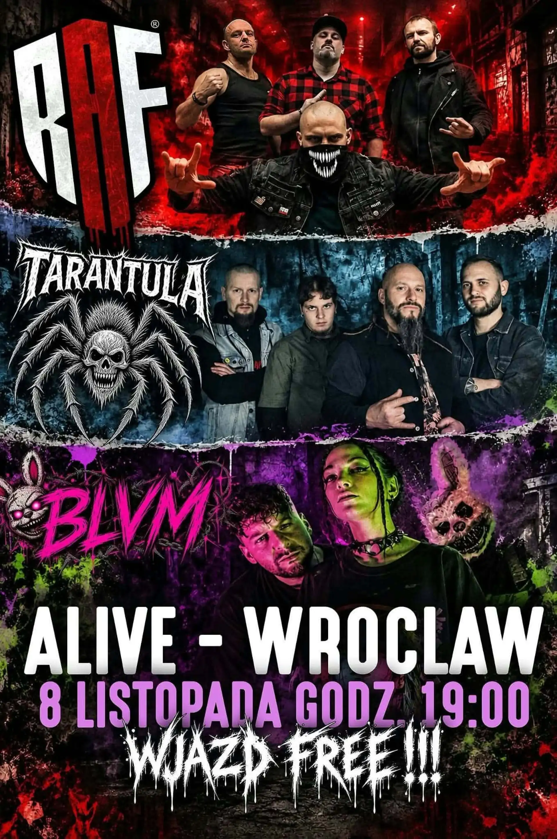 Plakat: Alive - Wrocław