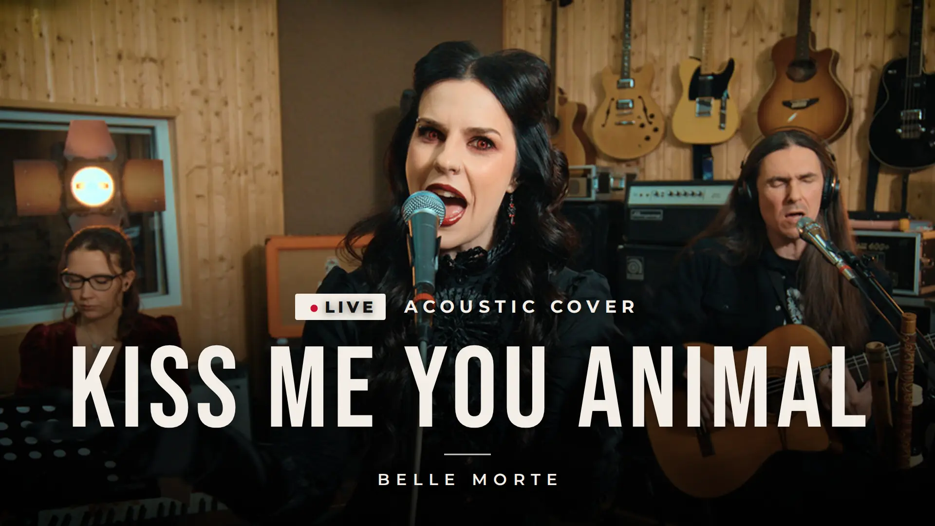 Belle Morte - Kiss Me You Animal (Burn the Ballroom Cover) | Live Acoustic